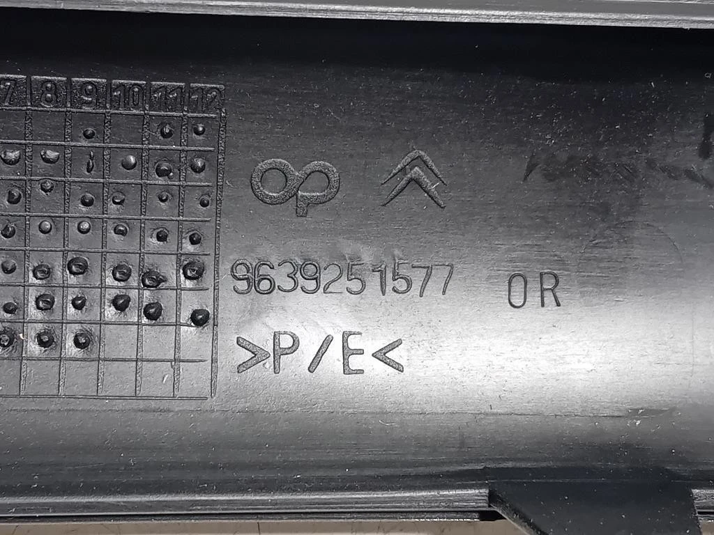 Modanatura Paracolpi Paraurti POST 96392515779636754377 Citroen C3 I 2002