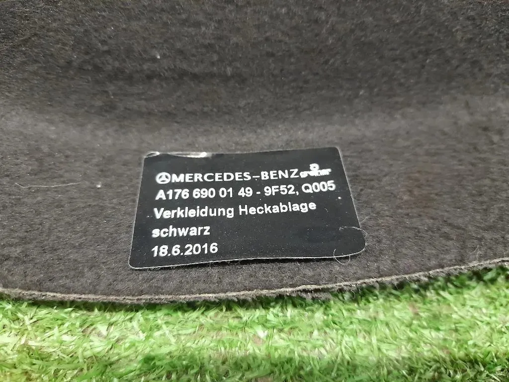 Ripiano Copertura VANO Bagagli A17669001499F52 Mercedes Classe A W176 2015