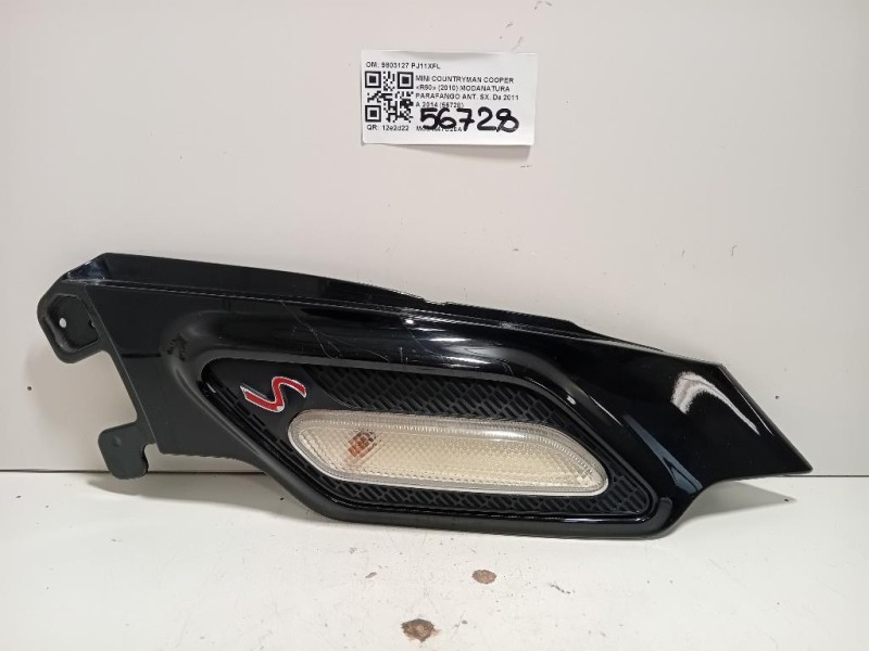 Modanatura Parafango ANT SX 9803127 Mini Countryman Cooper R60 2010