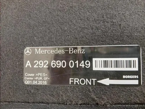Ripiano Copertura VANO Bagagli A2926900149 Mercedes Classe GLC C253 Coupé 2016