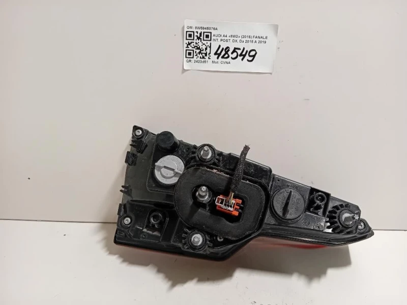 Fanale INT POST DX 8W5945076A Audi A4 8W2 2015