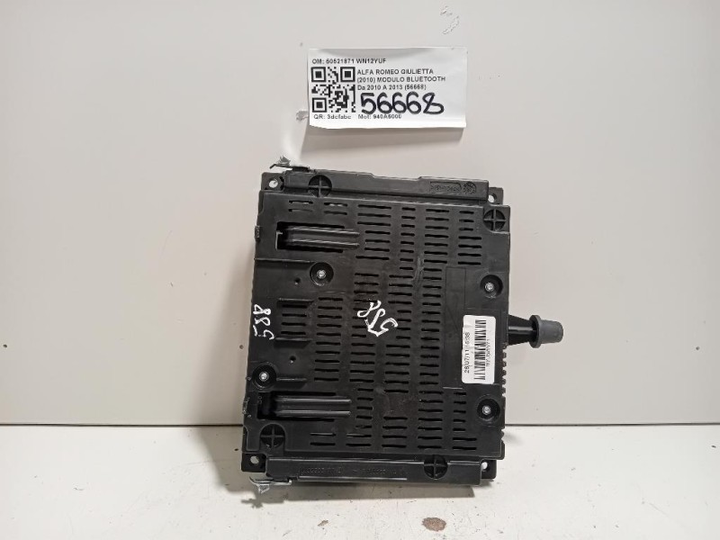 Modulo Bluetooth 50521871 Alfa Romeo Giulietta 2010