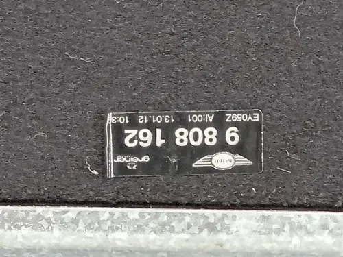 Ripiano Copertura VANO Bagagli 9808162 Mini Countryman ONE R60 2014