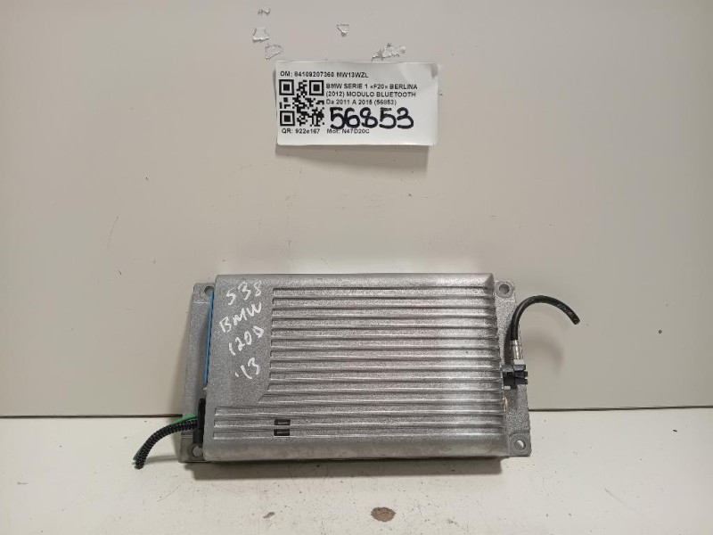 Modulo Bluetooth 84109207360 Bmw Serie 1 F20 Berlina 2012