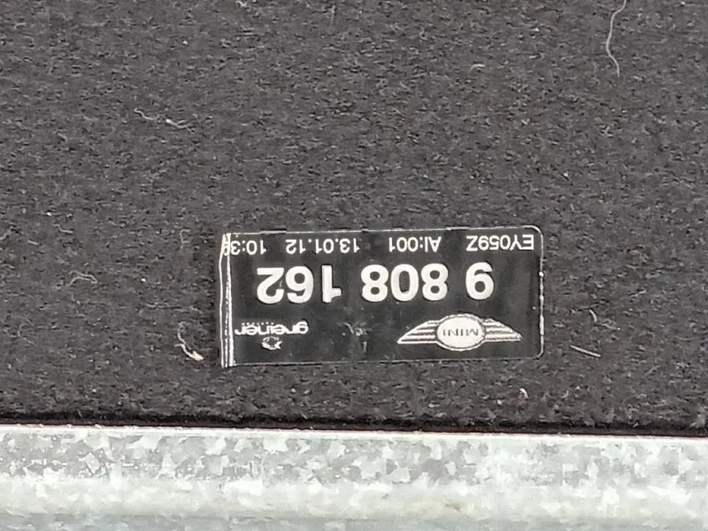 Ripiano Copertura VANO Bagagli 9808162 Mini Countryman ONE R60 2014