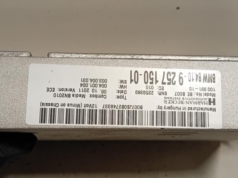 Ripiano Copertura VANO Bagagli 7319125 Mini MINI Cooper F55 2014