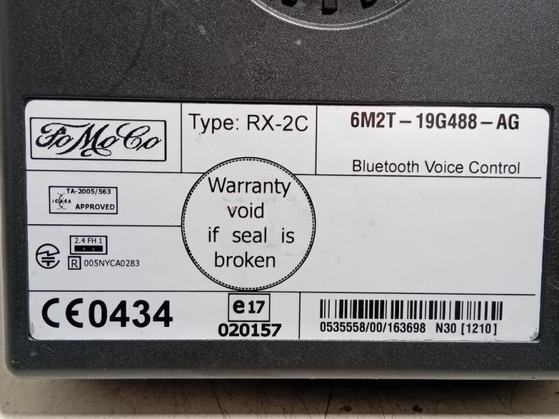Modulo Bluetooth 6M2T-19G488-AG Ford Transit V 2006