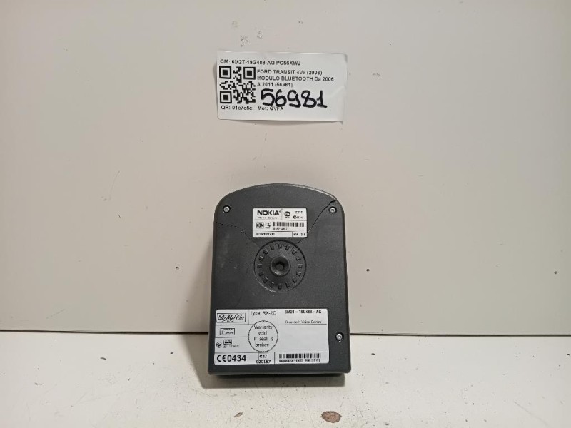Modulo Bluetooth 6M2T-19G488-AG Ford Transit V 2006