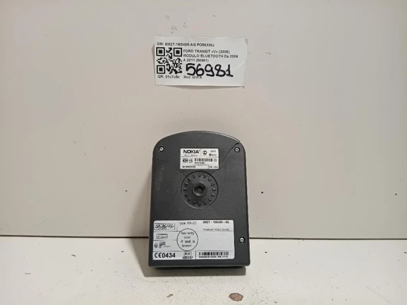 Modulo Bluetooth 6M2T-19G488-AG Ford Transit V 2006