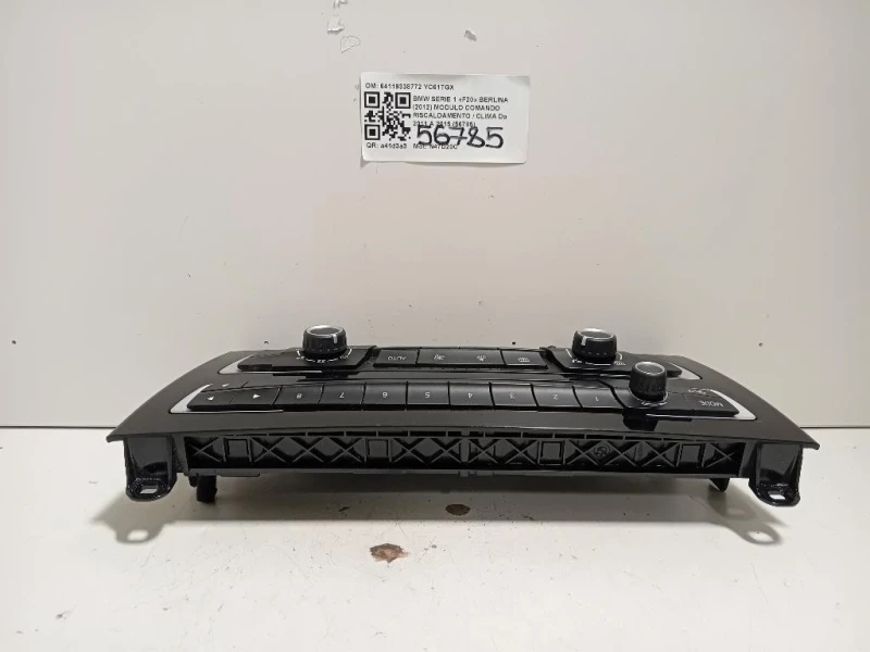 Modulo Comando Riscaldamento Clima 64119338772 Bmw Serie 1 F20 Berlina 2012