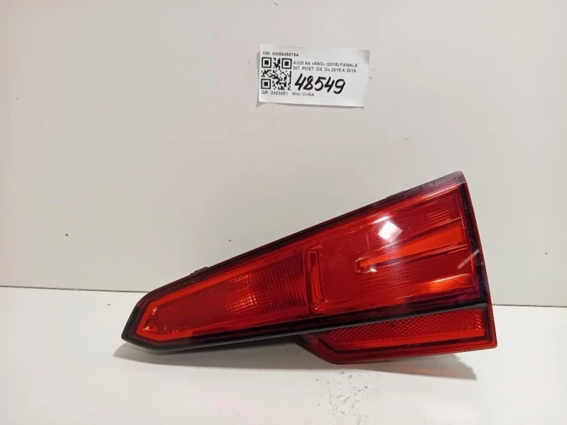 Fanale INT POST DX 8W5945076A Audi A4 8W2 2015