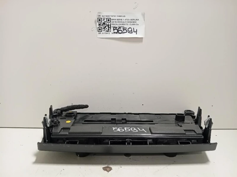 Modulo Comando Riscaldamento Clima 6411920719701 Bmw Serie 1 F20 Berlina 2015