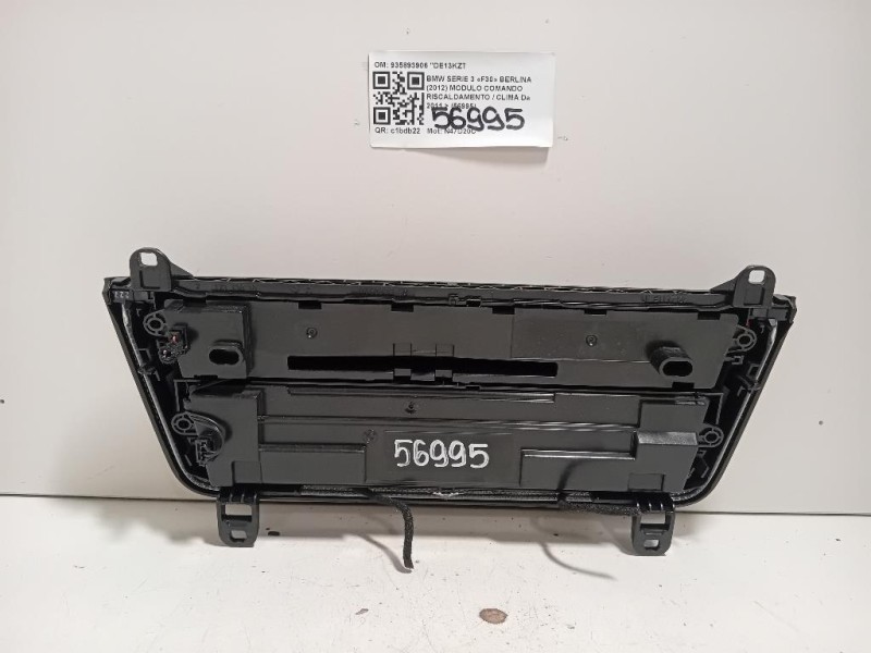 Modulo Comando Riscaldamento Clima 935893905 Bmw Serie 3 F30 Berlina 2012