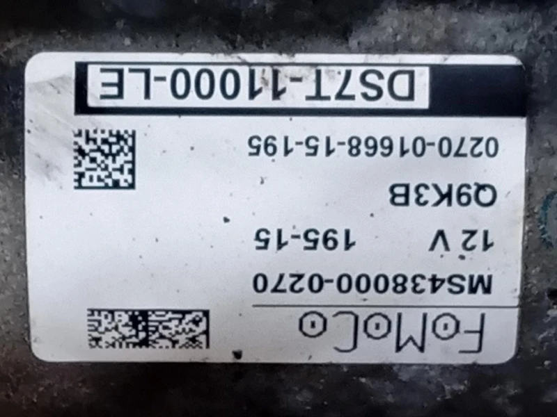 Motore Completo T7MA7TCL 150 CV 110 KW Ford KUGA II 2013