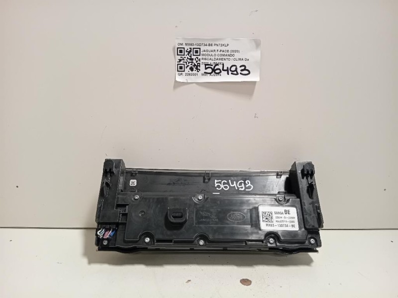 Modulo Comando Riscaldamento Clima MX63-13D734-BE Jaguar F-pace 2020