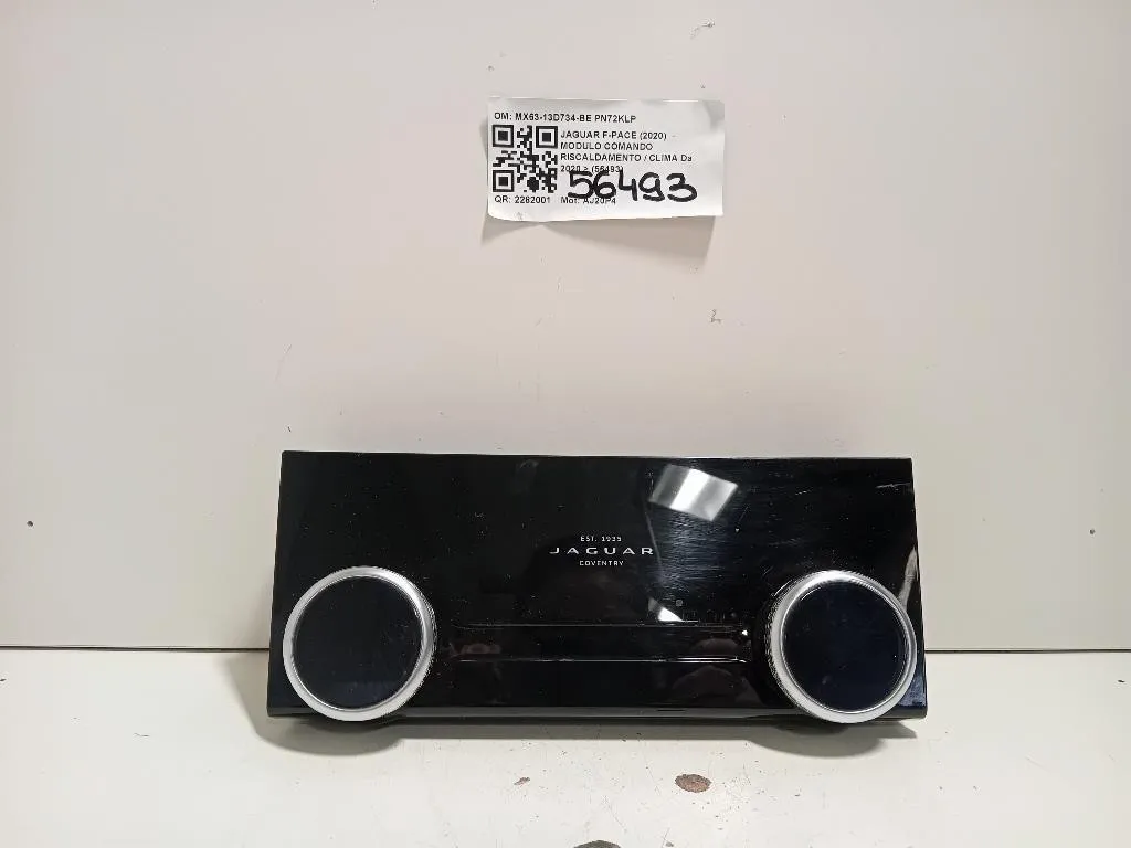 Modulo Comando Riscaldamento Clima MX63-13D734-BE Jaguar F-pace 2020