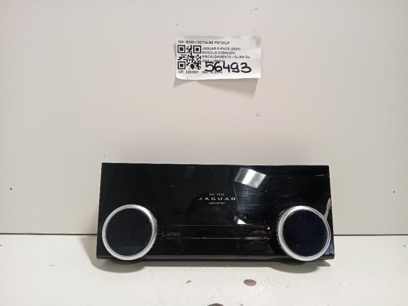 Modulo Comando Riscaldamento Clima MX63-13D734-BE Jaguar F-pace 2020