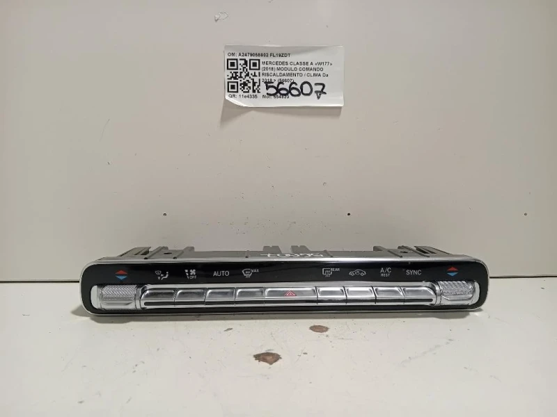 Modulo Comando Riscaldamento Clima A2479055902 Mercedes Classe A W177 2018
