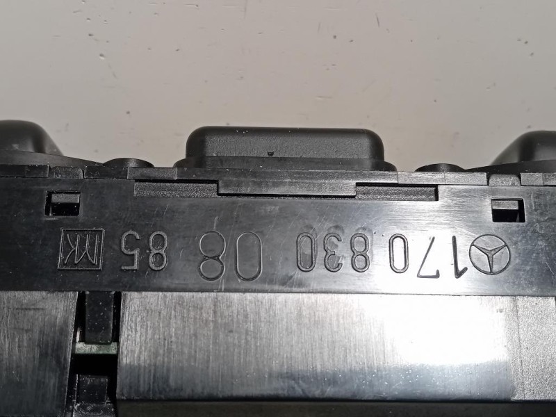 Modulo Comando Riscaldamento Clima 1708300885 Mercedes Classe SLK R170 1997