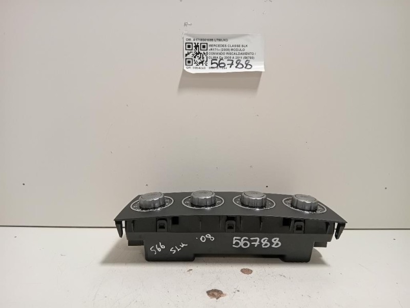 Modulo Comando Riscaldamento Clima A1718301085 Mercedes Classe SLK R171 2008