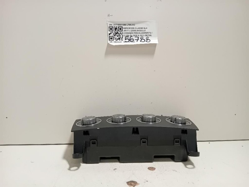 Modulo Comando Riscaldamento Clima A1718301085 Mercedes Classe SLK R171 2008