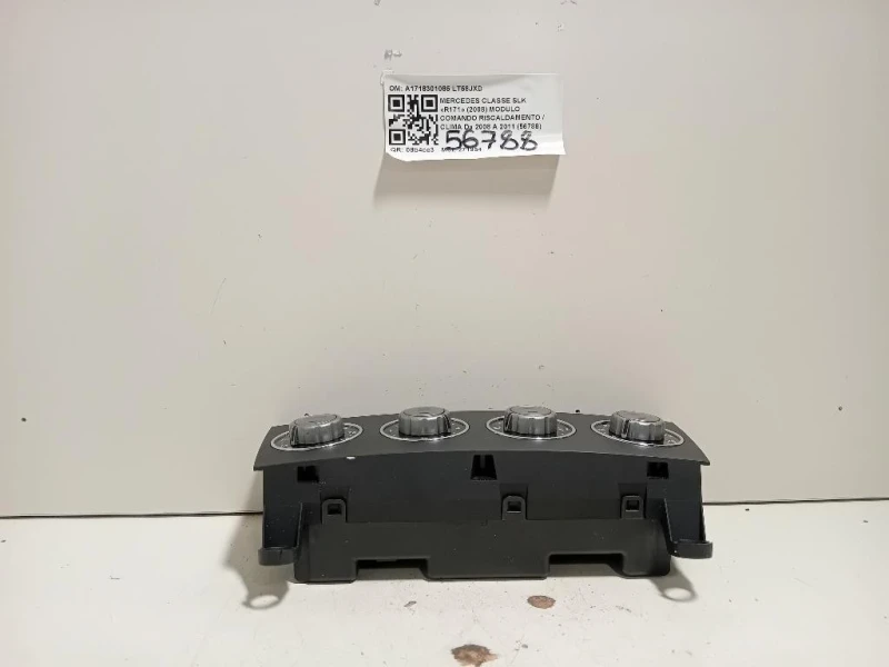 Modulo Comando Riscaldamento Clima A1718301085 Mercedes Classe SLK R171 2008