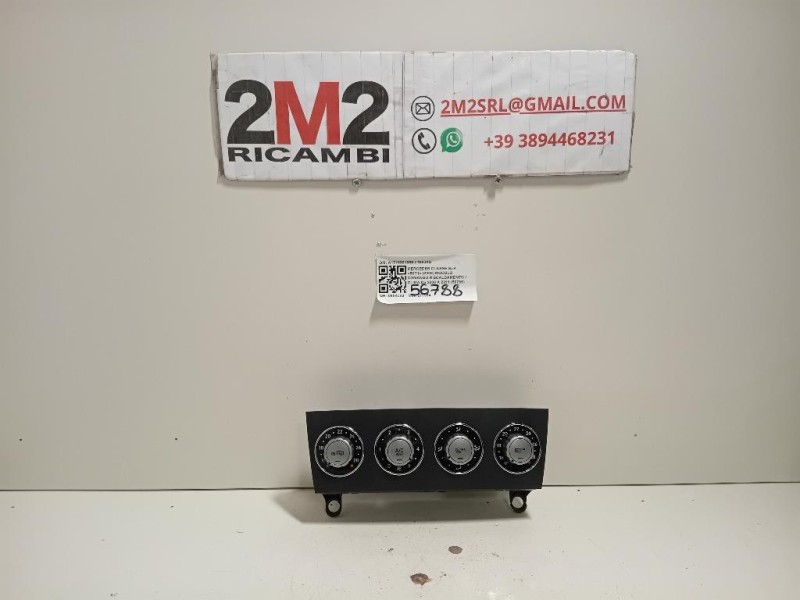 Modulo Comando Riscaldamento Clima A1718301085 Mercedes Classe SLK R171 2008
