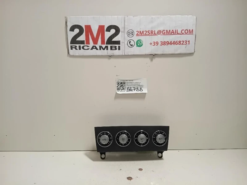 Modulo Comando Riscaldamento Clima A1718301085 Mercedes Classe SLK R171 2008