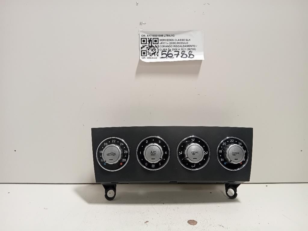 Modulo Comando Riscaldamento Clima A1718301085 Mercedes Classe SLK R171 2008