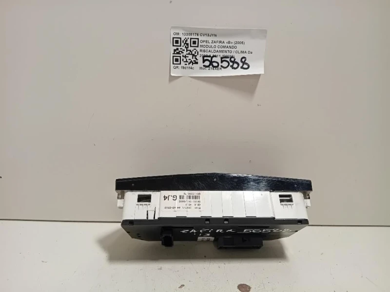 Modulo Comando Riscaldamento Clima 13308176 Opel Zafira B 2005