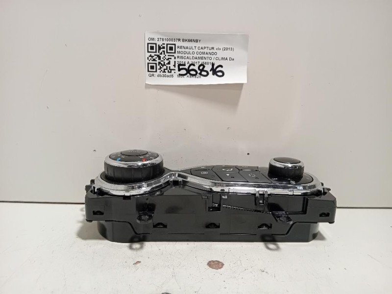 Ripiano Copertura VANO Bagagli 799229039R Renault Mégane IV SW 2016