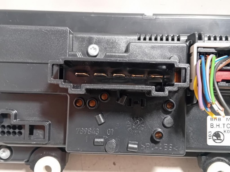 Modulo Comando Riscaldamento Clima 3T0 820 047AK WHS SW0709 Skoda Superb 3V3 2015
