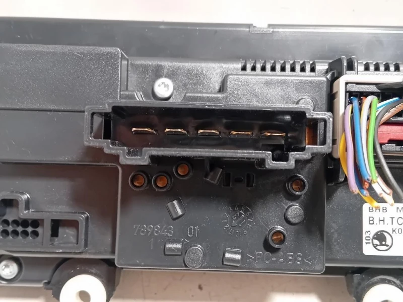 Modulo Comando Riscaldamento Clima 3T0 820 047AK WHS SW0709 Skoda Superb 3V3 2015