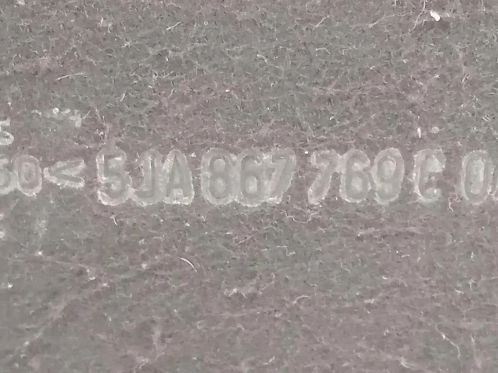 Ripiano Copertura VANO Bagagli 5JA807769 Seat Toledo KG3 2013