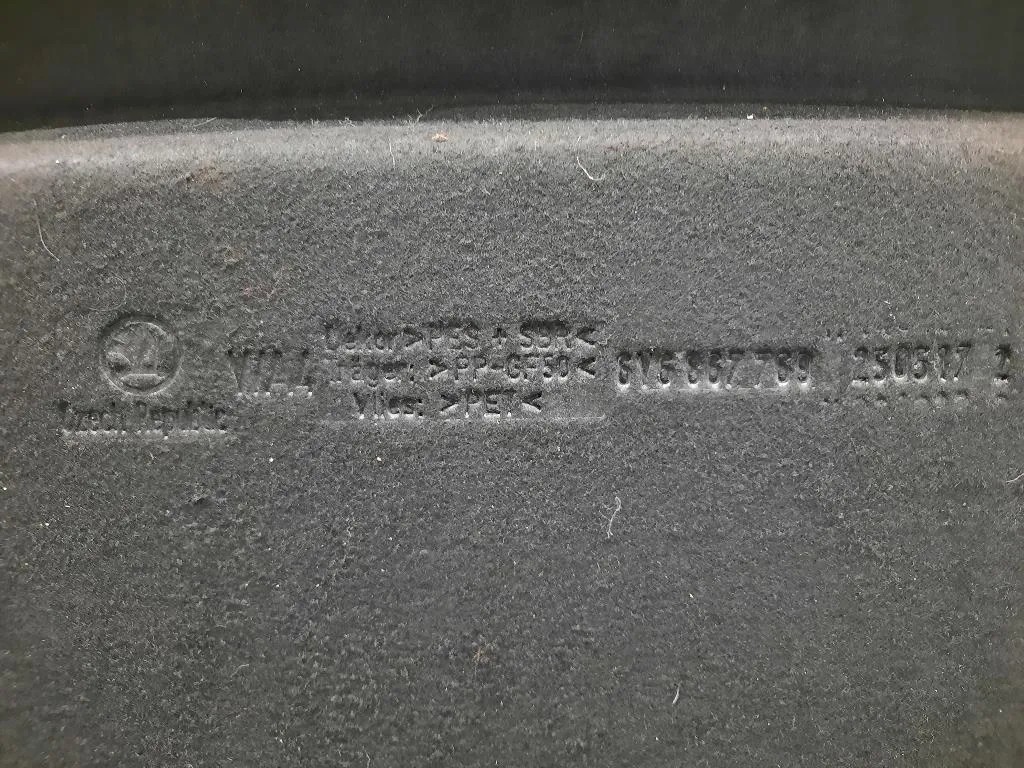 Ripiano Copertura VANO Bagagli 6V6867769 Skoda Fabia NJ3 2014