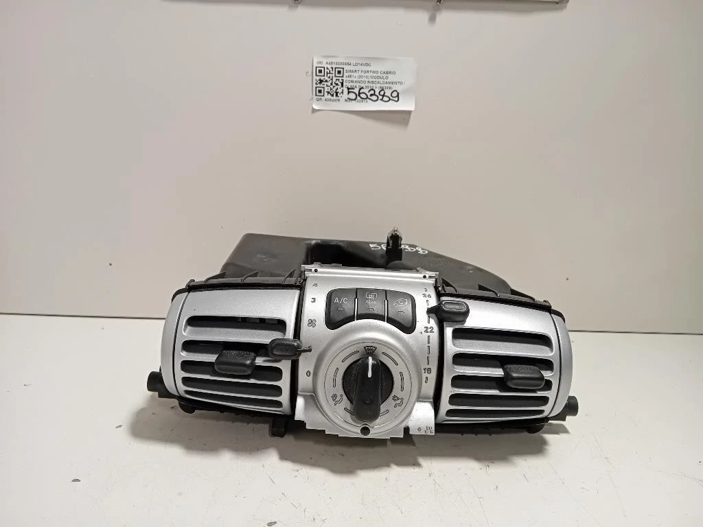 Modulo Comando Riscaldamento Clima A4518300954 Smart Fortwo Cabrio 451 2010