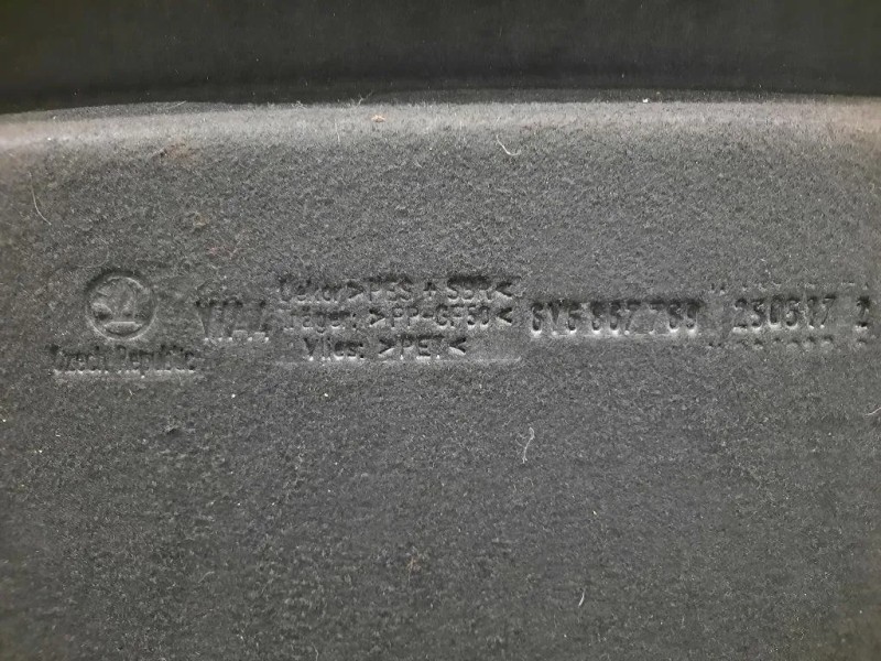 Ripiano Copertura VANO Bagagli 6V6867769 Skoda Fabia NJ3 2014