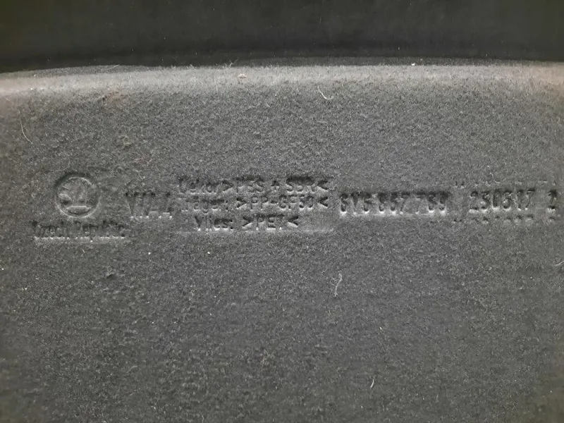 Ripiano Copertura VANO Bagagli 6V6867769 Skoda Fabia NJ3 2014