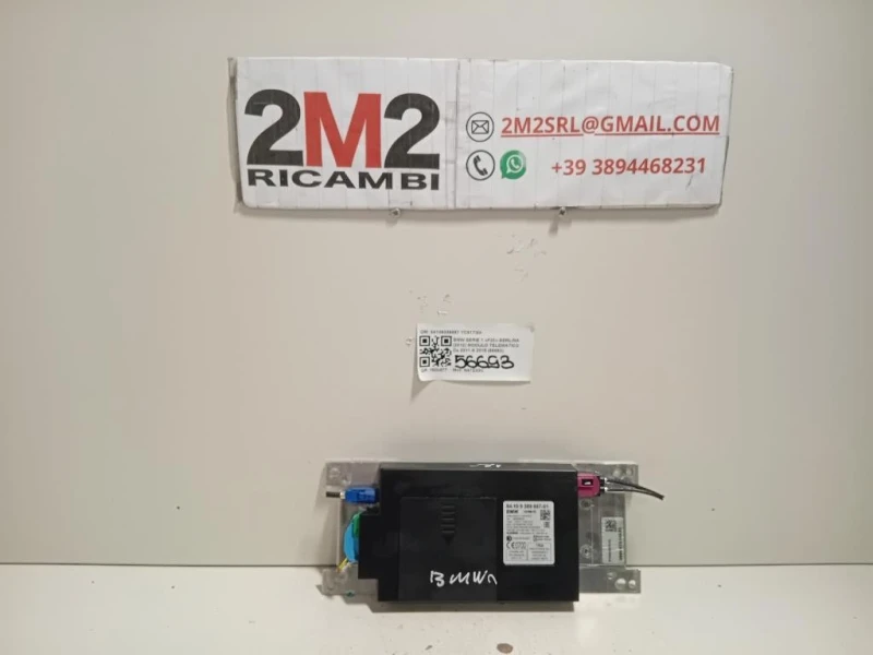 Modulo Telematico 84109389657 Bmw Serie 1 F20 Berlina 2012