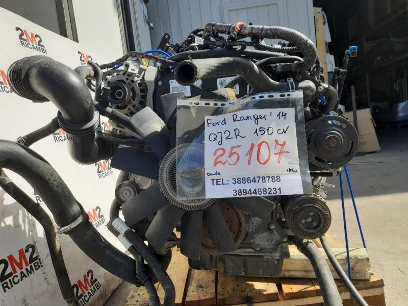 Motore Completo QJ2R 150 CV 110 KW Ford Ranger IV 2012
