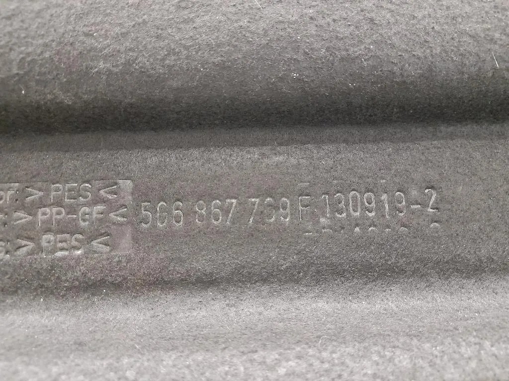 Ripiano Copertura VANO Bagagli 5G6867769F Volkswagen GOLF VII 2017