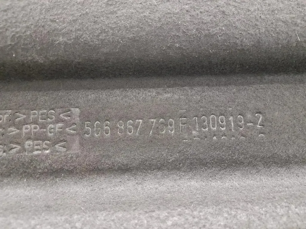 Ripiano Copertura VANO Bagagli 5G6867769F Volkswagen GOLF VII 2017