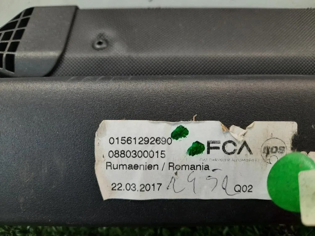 Ripiano Copertura VANO Bagagli Parte ANT 156146352 Alfa Romeo Stelvio 2017