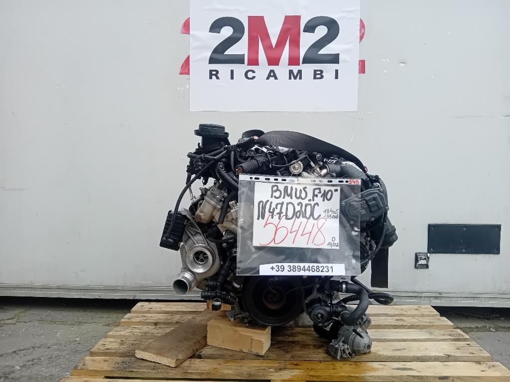 Motore Completo N47D20C 184 CV 135 KW Bmw Serie 5 F10 Berlina 2012