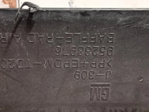 Rivestimento Frontale Parte SUP ANT 95233976 Chevrolet Orlando 2011