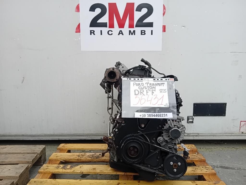 Motore Completo DRFF 101 CV 74 KW Ford Transit Custom I 2013