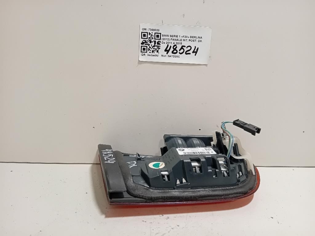 Fanale INT POST DX 7359020 Bmw Serie 1 F20 Berlina 2012