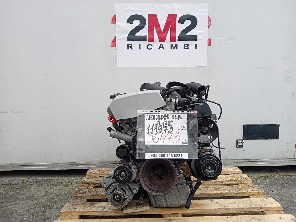 Motore Completo 111973 193 CV 141 KW Mercedes Classe SLK R170 1997