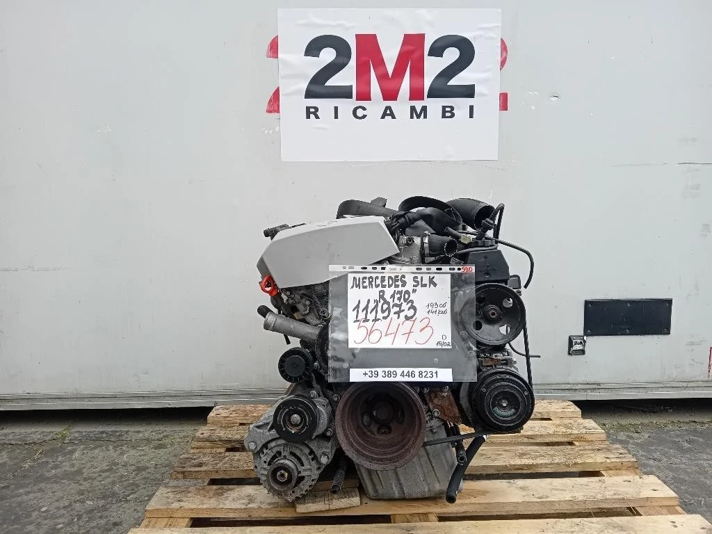Motore Completo 111973 193 CV 141 KW Mercedes Classe SLK R170 1997