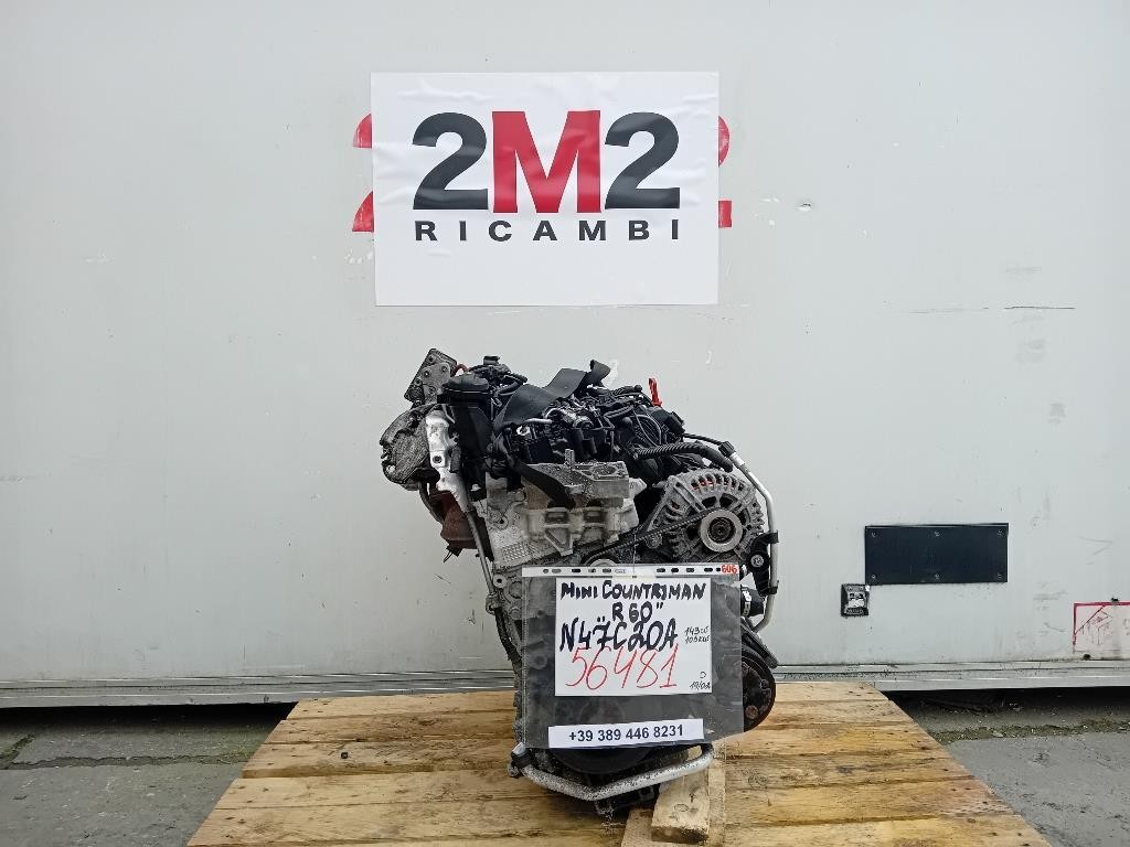 Motore Completo N47C20A 143 CV 105 KW Mini Countryman Cooper R60 2010